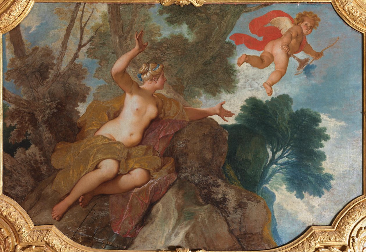 Amor verlässt Psyche tekijältä Nicolas Bertin