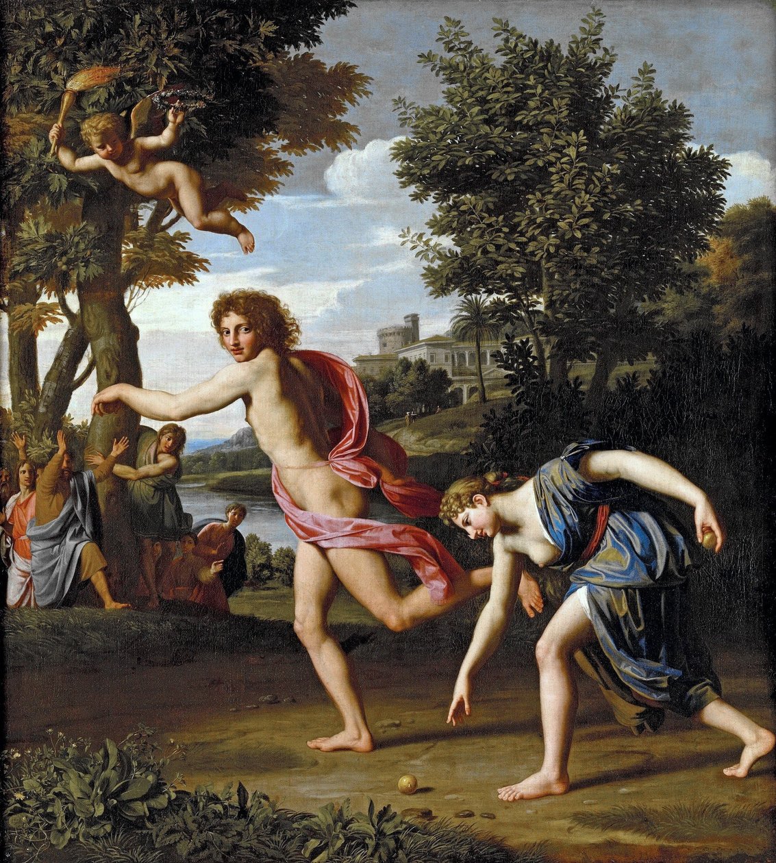 Hippomenes ja Atalanta tekijältä Nicolas Colombel