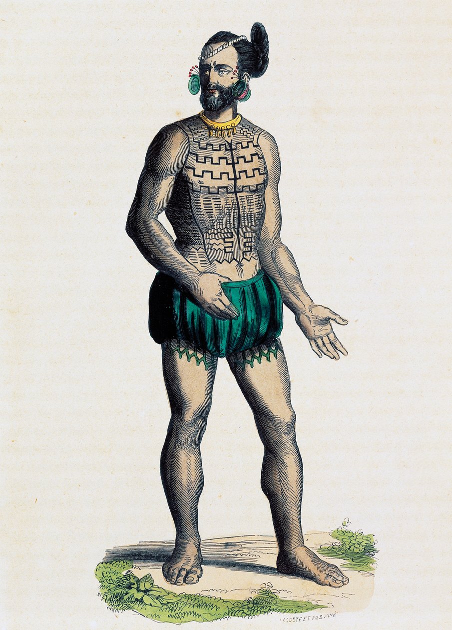 Kotoisin Romanzoffin saaristosta (Oseania) tekijältä Nicolas Dally