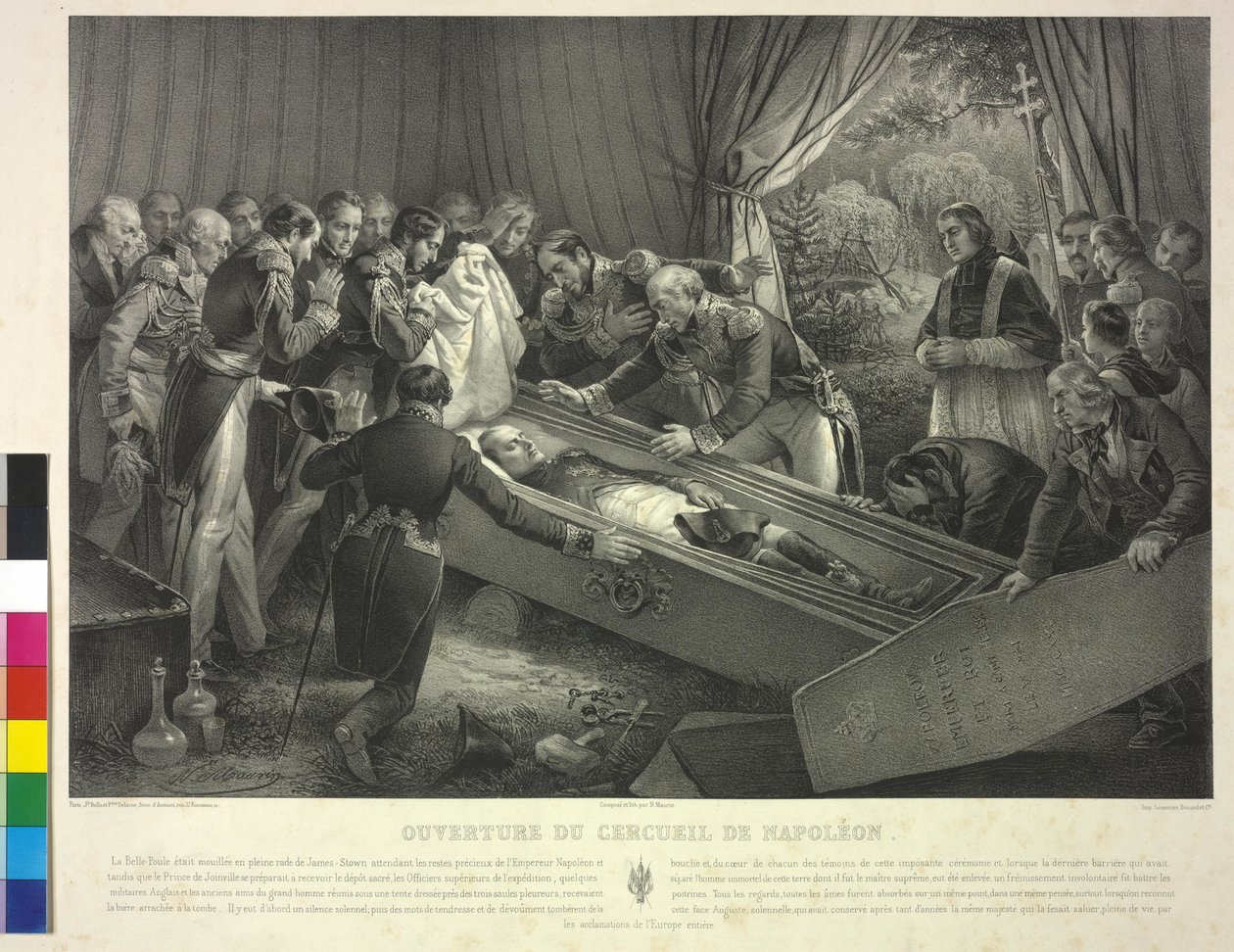 Ranskan keisari Napoleon I Bonaparte tekijältä Nicolas Eustache Maurin
