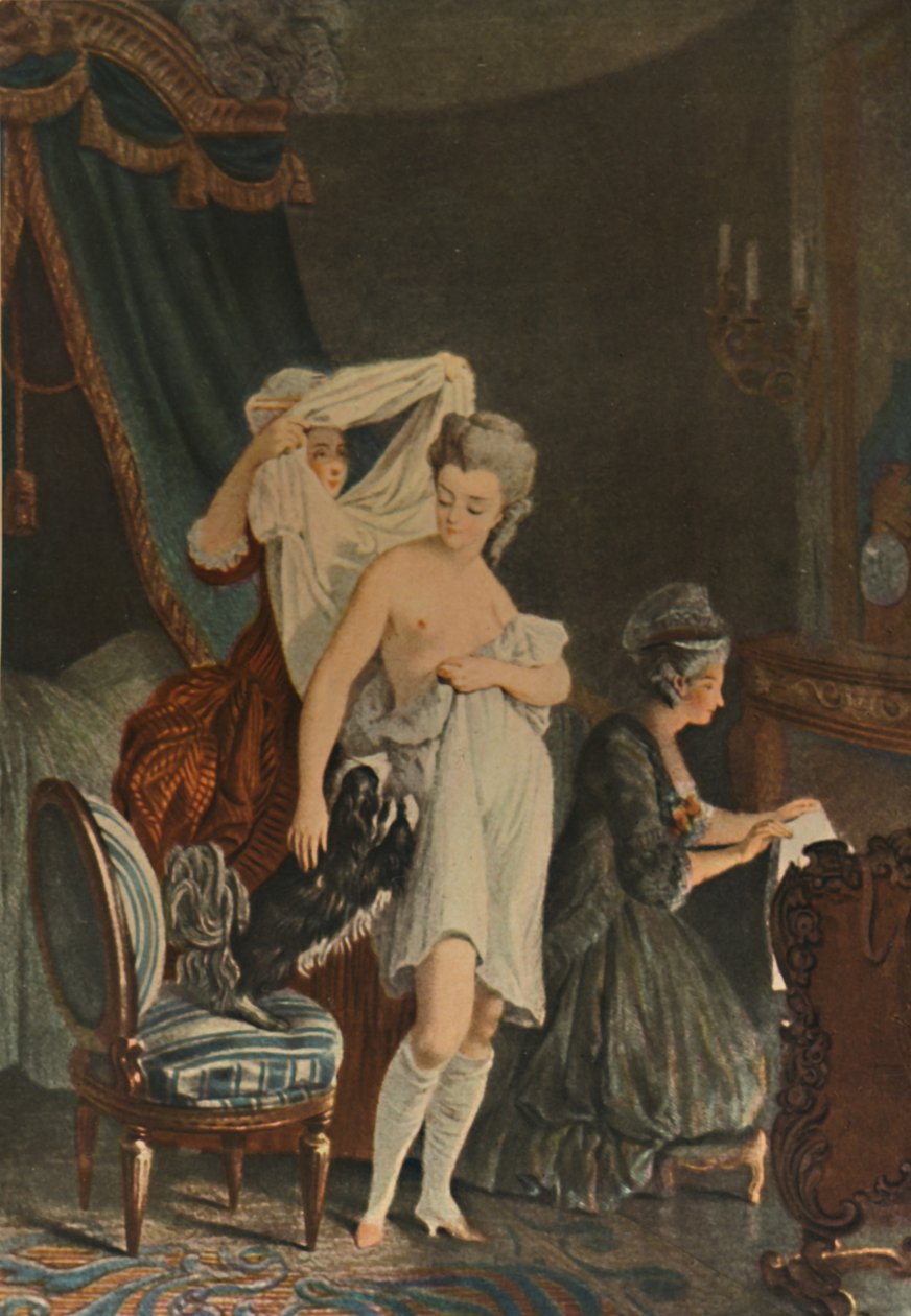 Le Lever, ylösnouseminen, c1770-1810, 1913 tekijältä Nicolas Francois Regnault