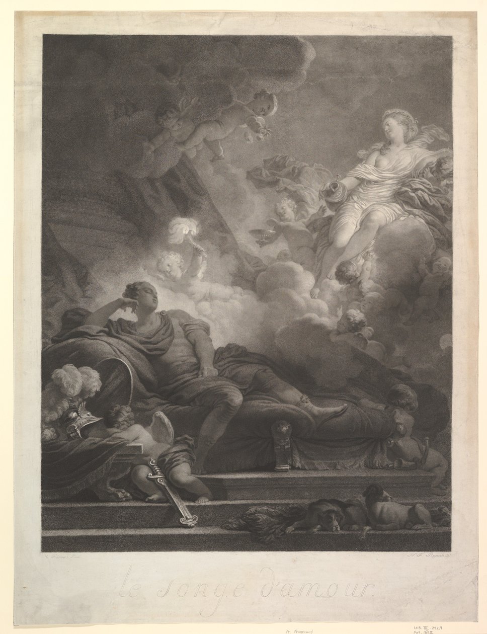 Rakkauden unelma.n.d. tekijältä Nicolas Francois Regnault