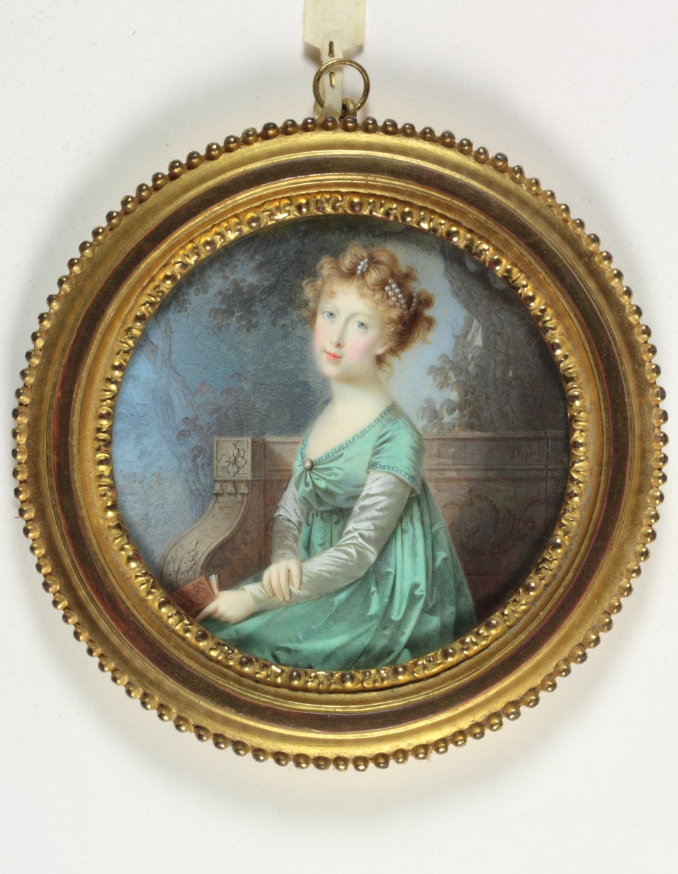 Marie-Antoinette-Therese, Asturian prinsessa (emali) tekijältä Nicolas François Dun