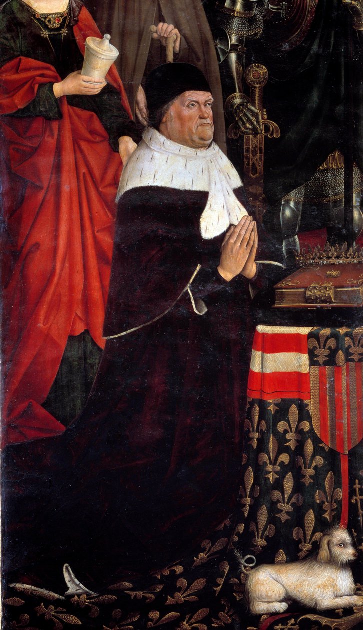 Anjoun kuninkaan Renen (1409-1480) muotokuva kutsuu myös Napolin Rene I:tä tai Sisilian Renettä. Nicolas Fromentin (1461-1483) maalaus 1475 Musee Granet Aix en Provence tekijältä Nicolas Froment