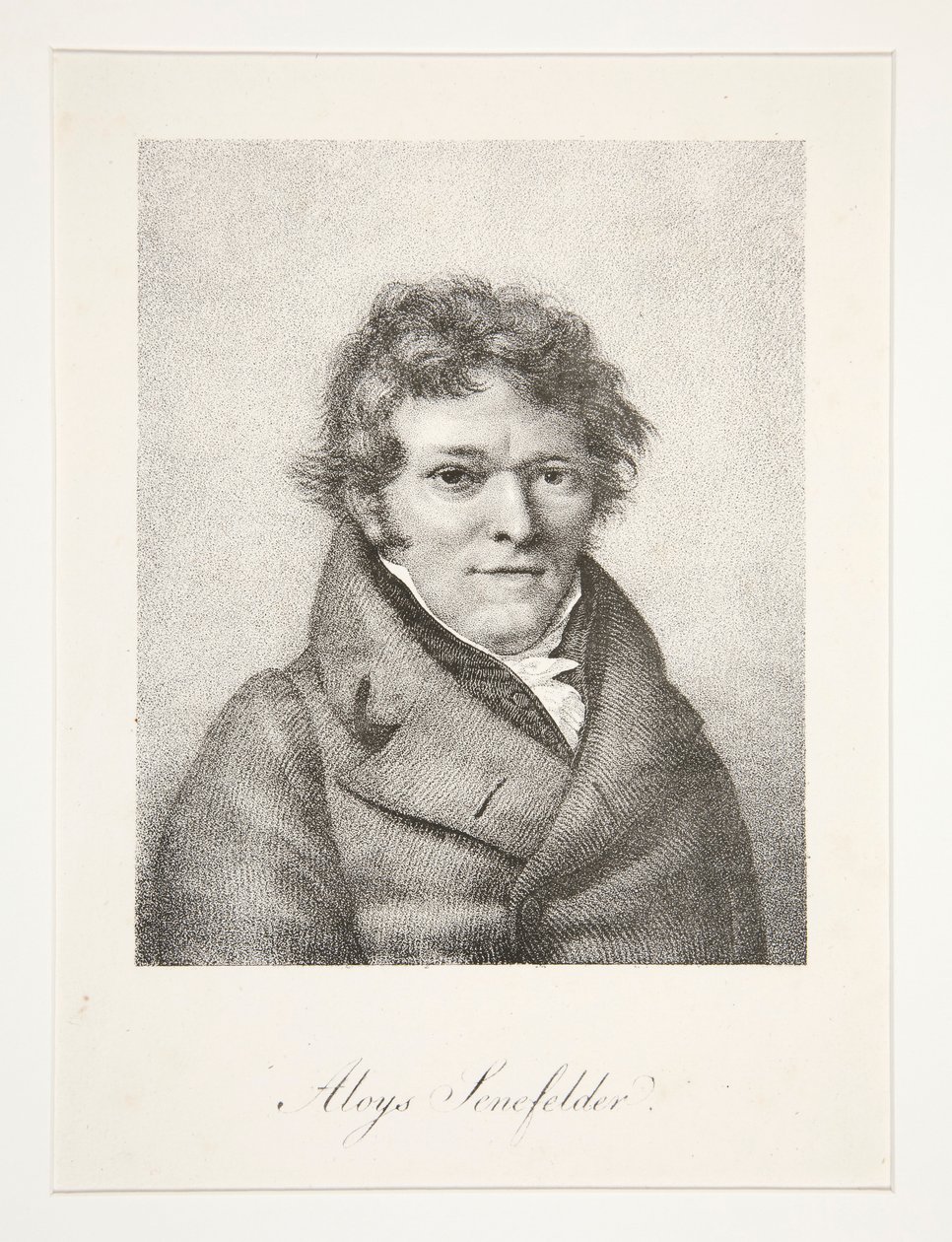 Aloys Senefelderin muotokuva tekijältä Nicolas Henri Jacob