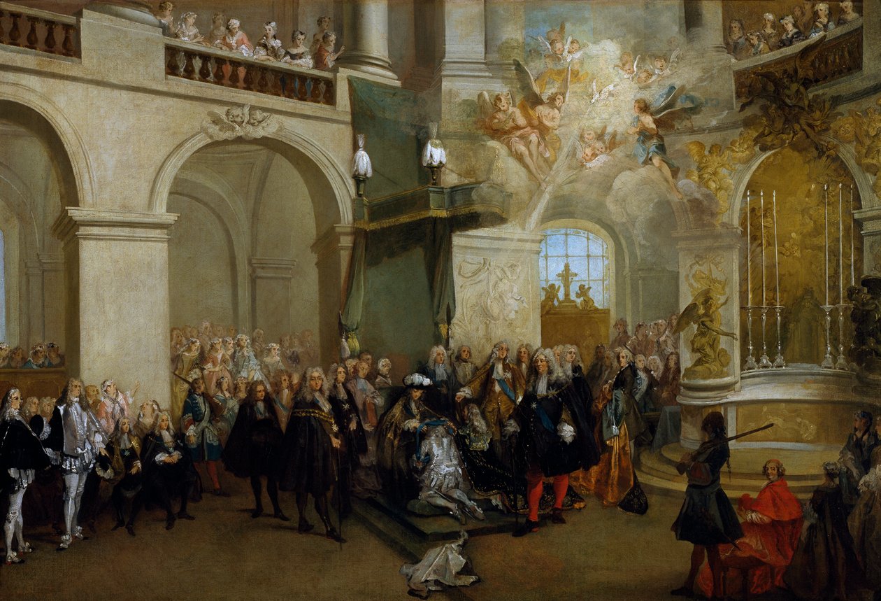 Pyhän Hengen ritarikunnan luovutus Versailles