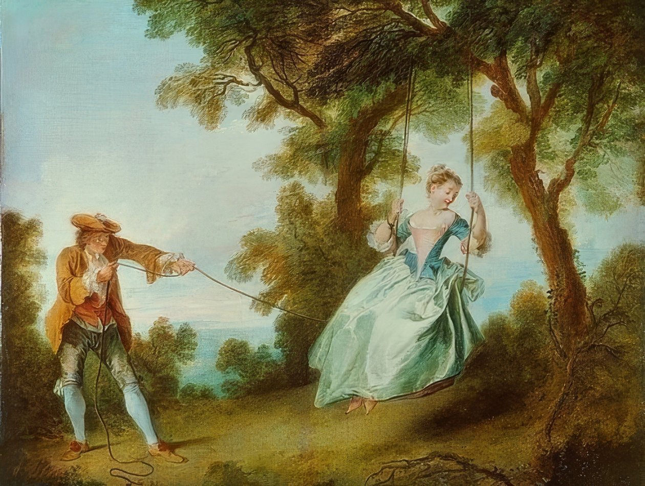 Keinu. 1730 tekijältä Nicolas Lancret
