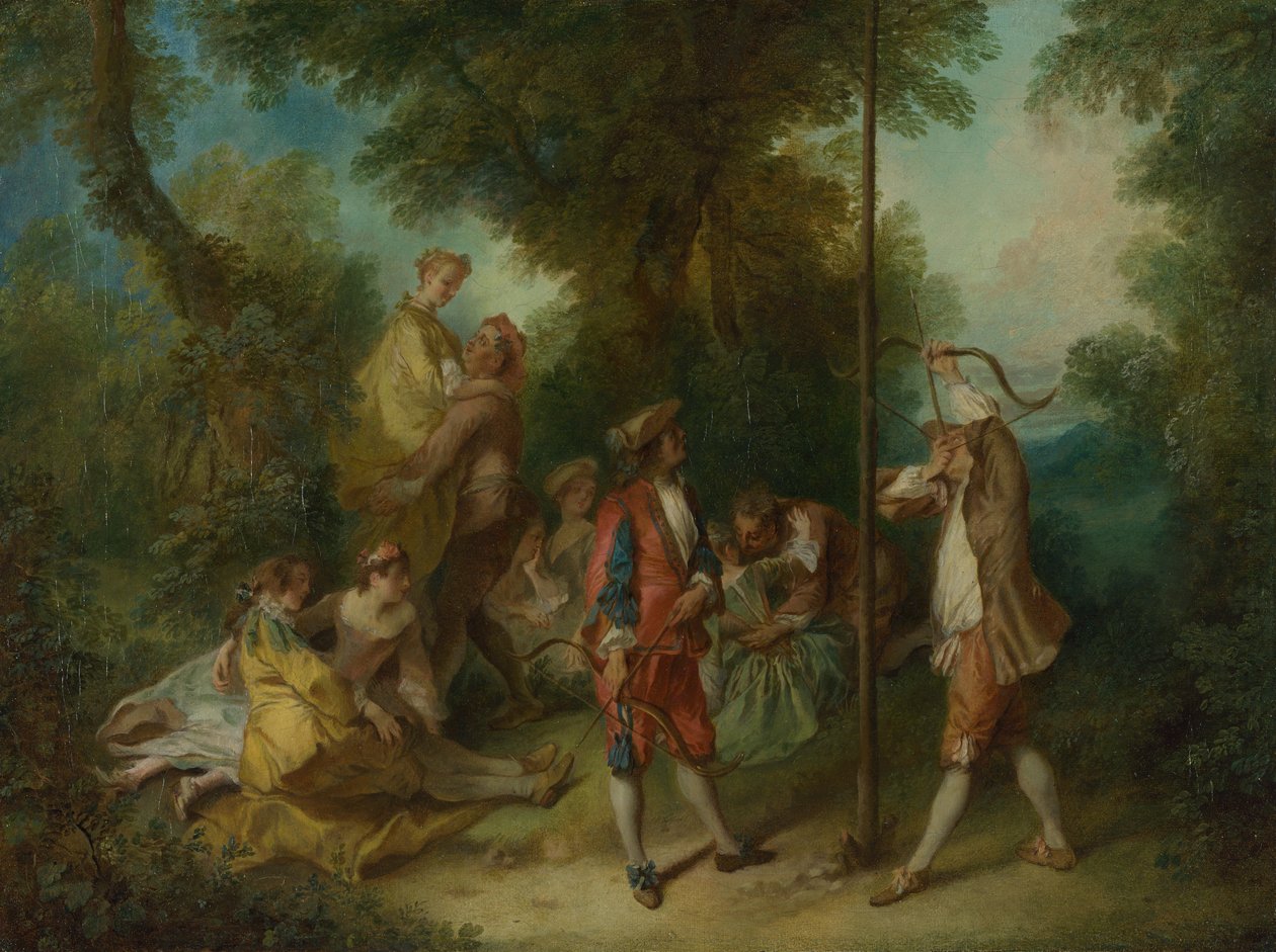 Ihmisen neljä aikakautta: Kypsyys, noin 1735 tekijältä Nicolas Lancret