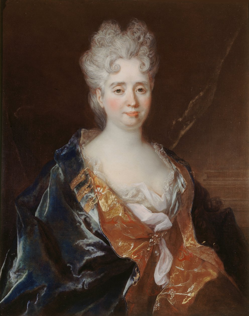 Anne-Thérèse de Marguenat de Courcellesin muotokuva, Marquise de Lambert, n. 1710. tekijältä Nicolas Largillière de