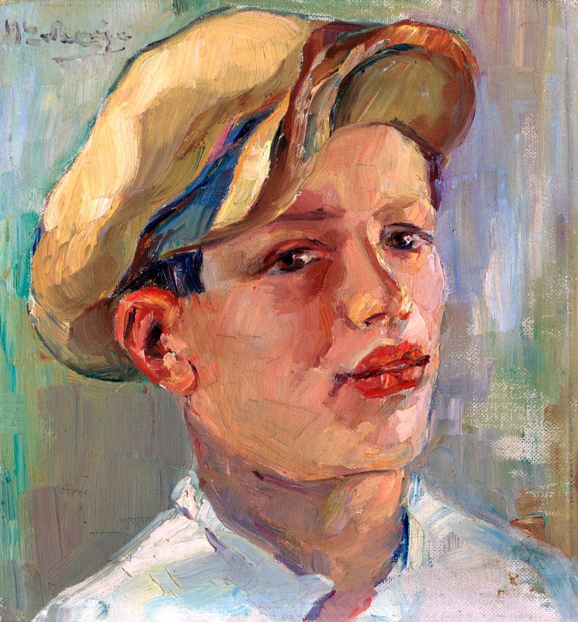 "Nuoren miehen muotokuva", 1883-1927 tekijältä Nicolas Lytras