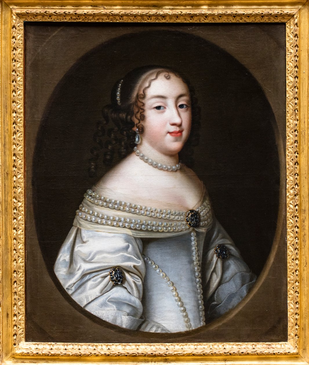 Kreivitär Françoise-Marguerite Grignan (öljyä kankaalle) tekijältä Nicolas Mignard