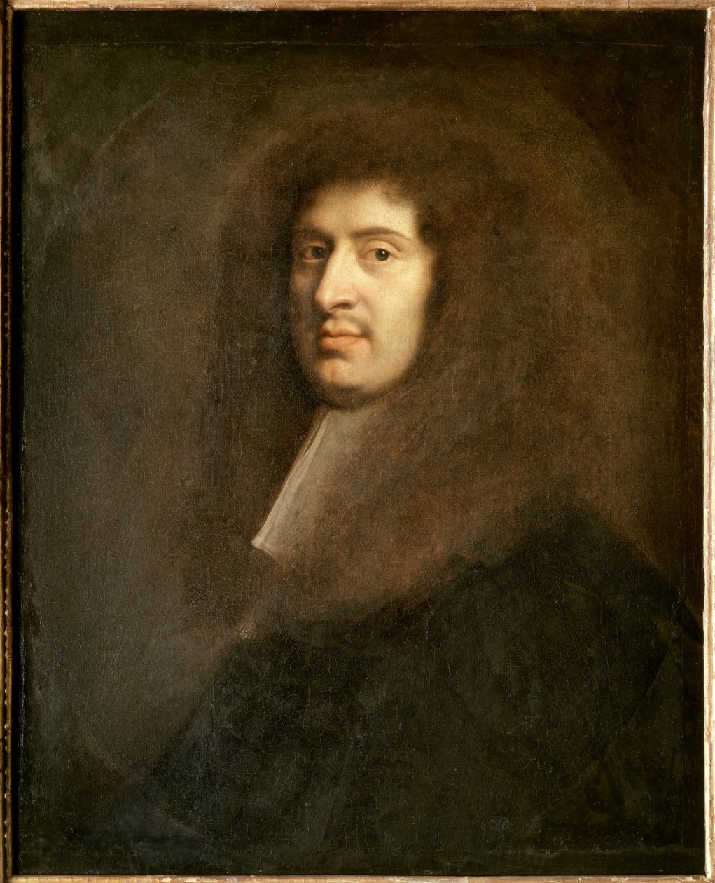 Muotokuva Gabriel Nicolas de la Reyniestä (1625-1709), Pariisin yliluutnantti Ludvig XV:n alaisuudessa. Nicolas Mignardin (1606-1668) maalaus 1600-luku Yksityinen kokoelma tekijältä Nicolas Mignard