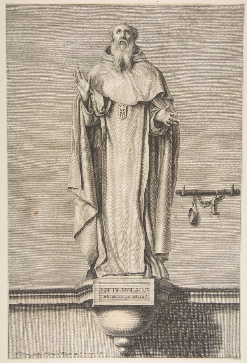 St. Peter Nolscus.n.d. tekijältä Nicolas Pitau