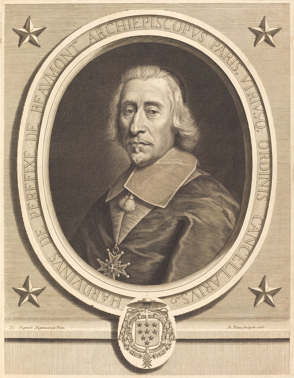 Perefixes de Beaumont tekijältä Nicolas Pitau I after Pierre Mignard I