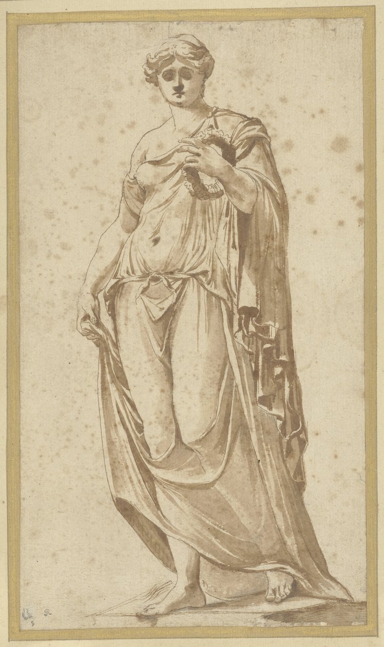 Flora Farnese edestä katsottuna tekijältä Nicolas Poussin (possibly)