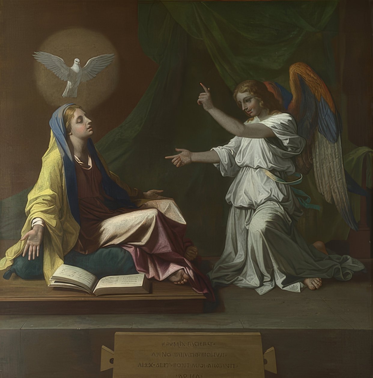 Ilmoitus. 1657 tekijältä Nicolas Poussin