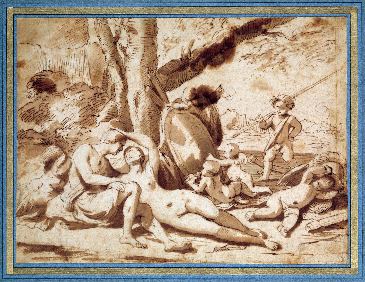 Mars ja Venus tekijältä Nicolas Poussin