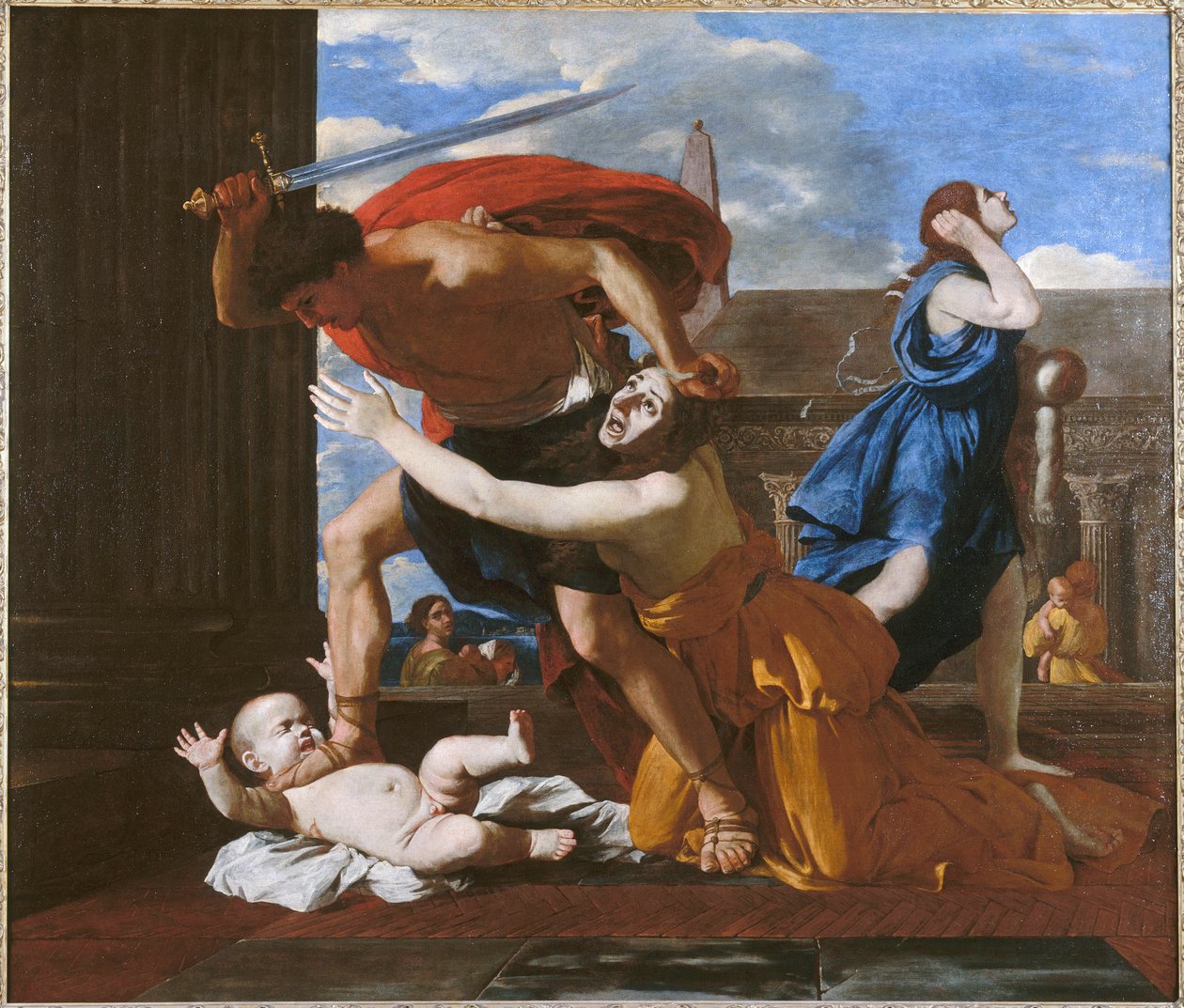 Massaker der Unschuldigen tekijältä Nicolas Poussin