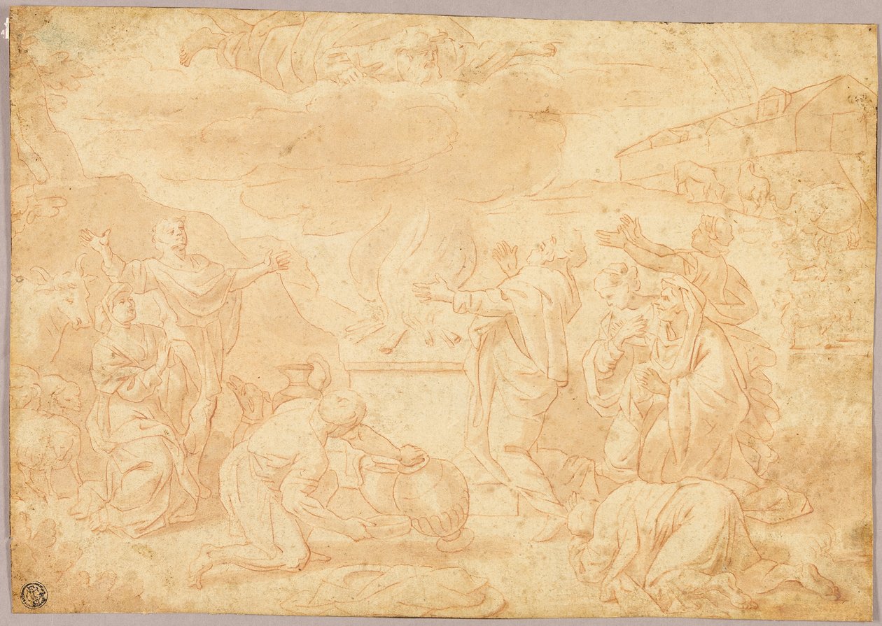 Nooan uhri tekijältä Nicolas Poussin