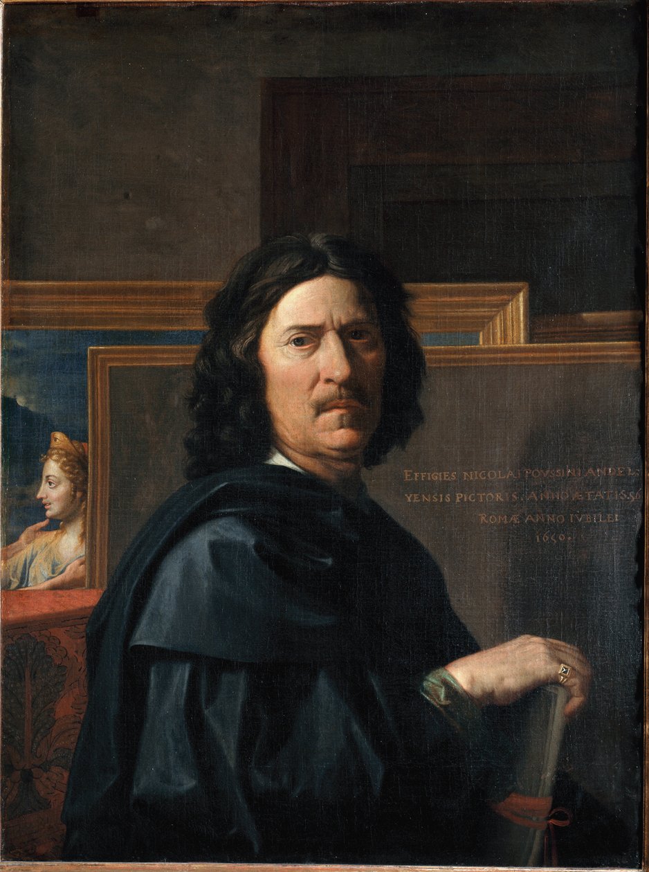 Omakuva 56-vuotiaana Nicolas Poussinin maalaus tekijältä Nicolas Poussin