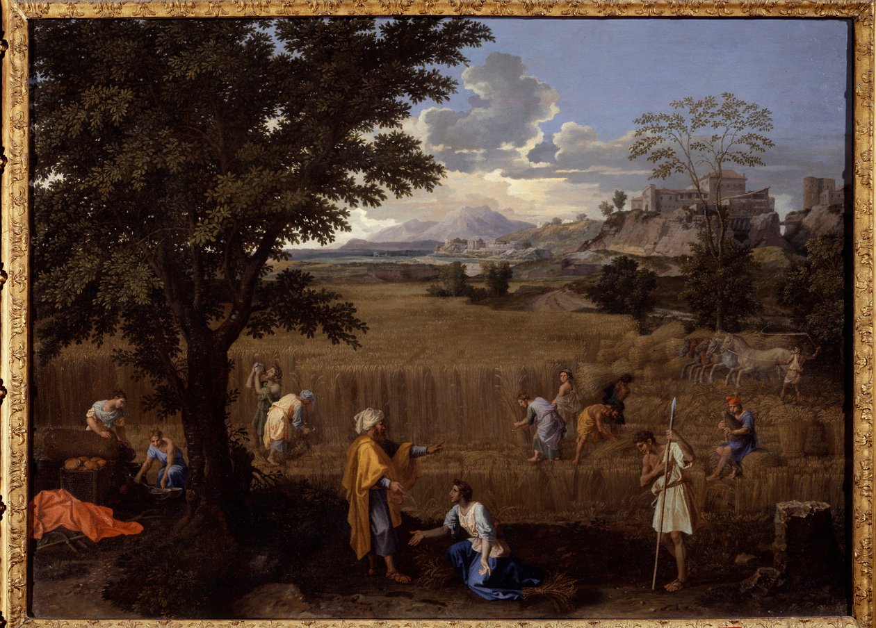 Kesä tai Ruth ja Boas tekijältä Nicolas Poussin