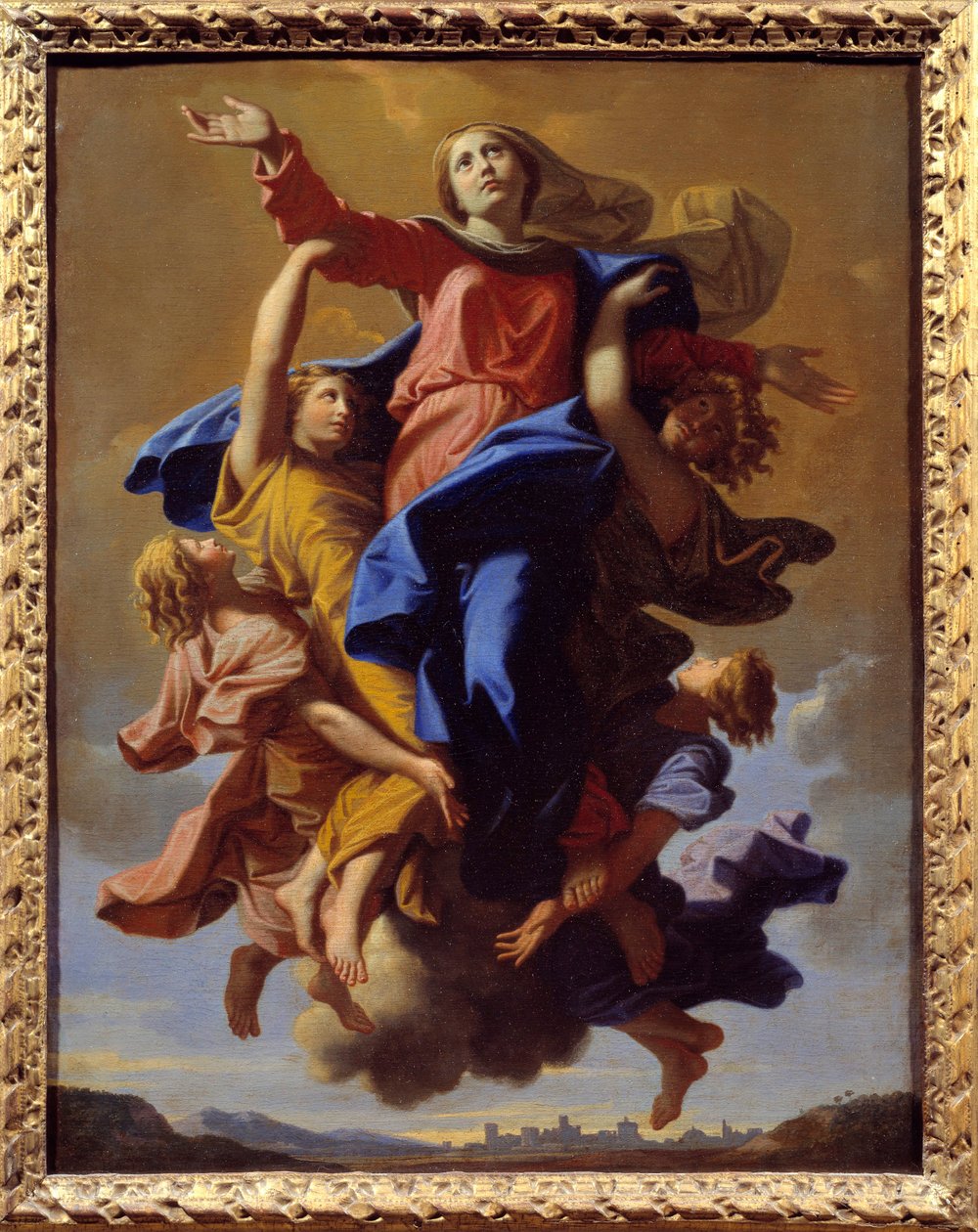 Nicolas Poussinin maalaus Neitsyt taivaaseen tekijältä Nicolas Poussin