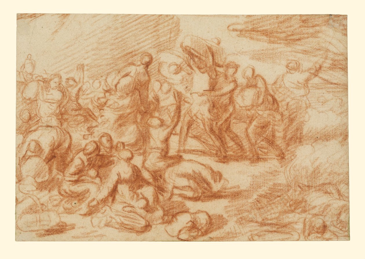 Der Durchzug durch das Rote Meer tekijältä Nicolas Poussin
