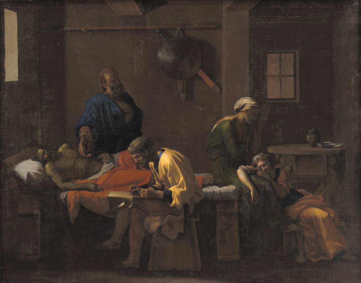 Eudamidaksen testamentti tekijältä Nicolas Poussin