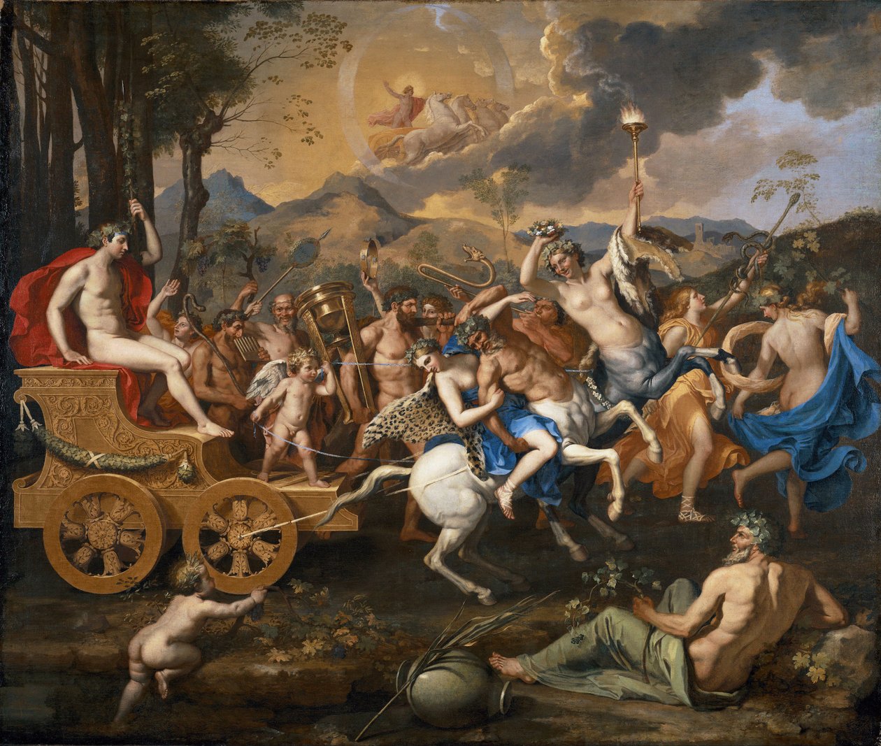 Bacchuksen voitto tekijältä Nicolas Poussin