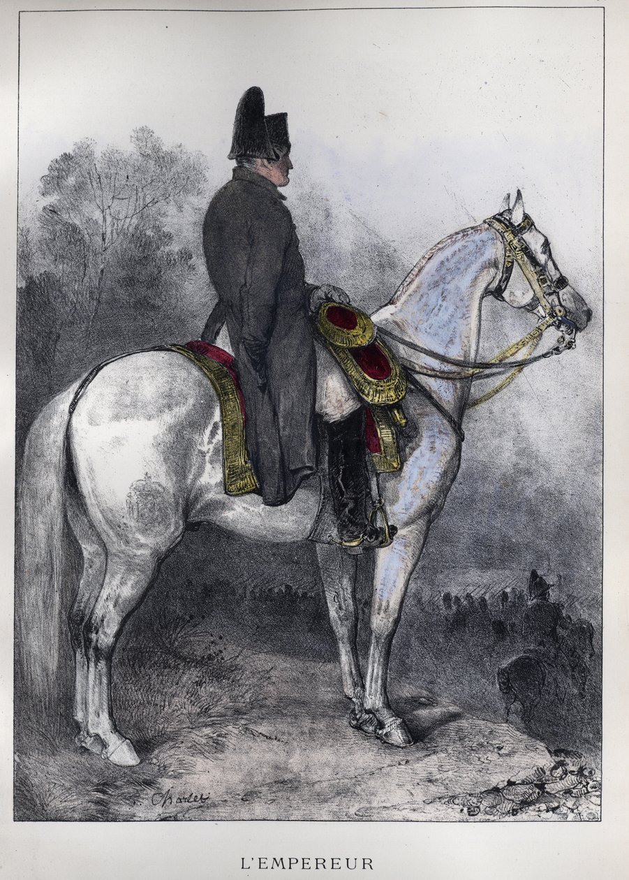 Napoleon päällystakkeessa tekijältä Nicolas Toussaint Charlet