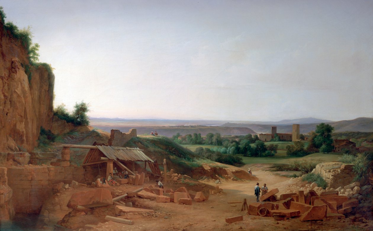 "Louhos Lyonin ympärillä", 1805-1856 tekijältä Nicolas Victor Fonville