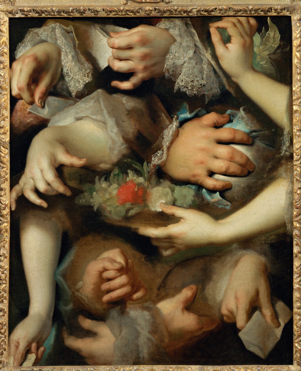 Tutkimus käsistä n.1715 ... tekijältä Nicolas de (workshop) Largilliere