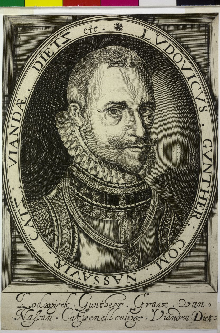 Nassau-Dillenburgin kreivi Lewis Guenther tekijältä Nicolas de Clerck
