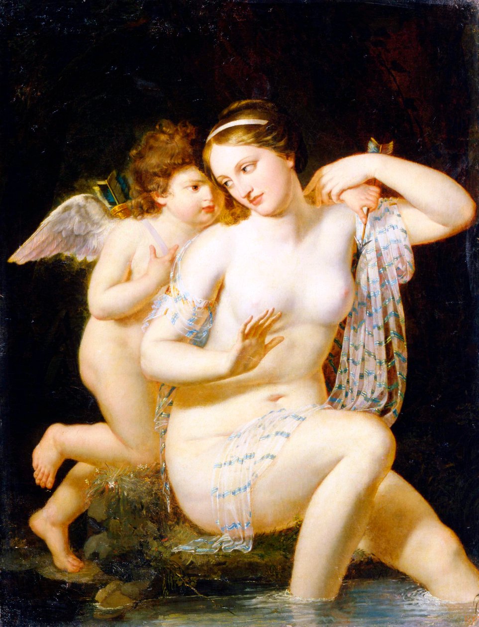 Venus ja Amor, 1792. tekijältä Nicolas de Courteille