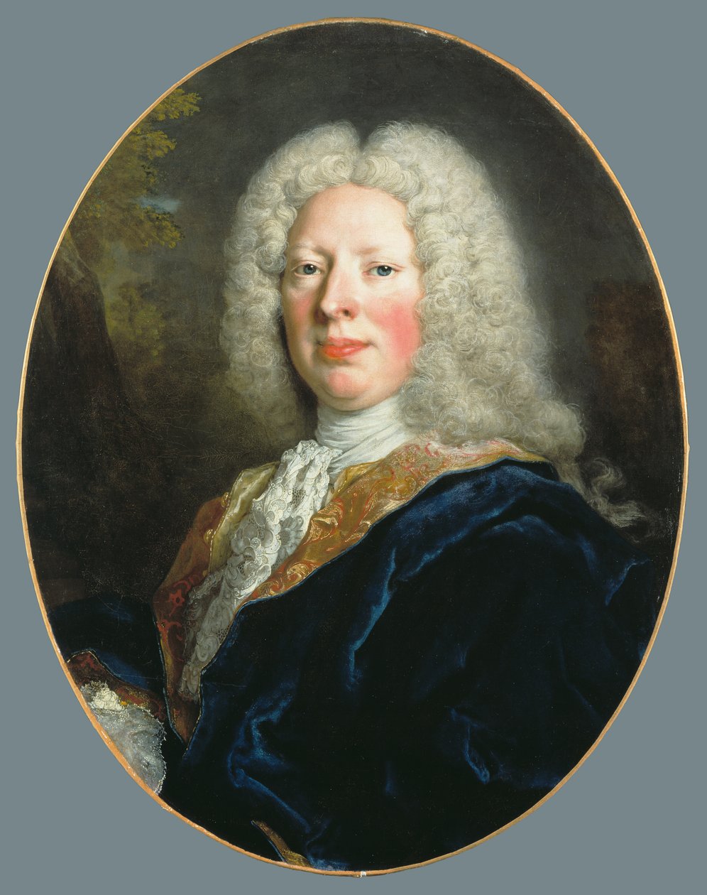 Frederick Augustus, kreivi Rutowski, n. 1729 (öljy kankaalle) tekijältä Nicolas de Largillière