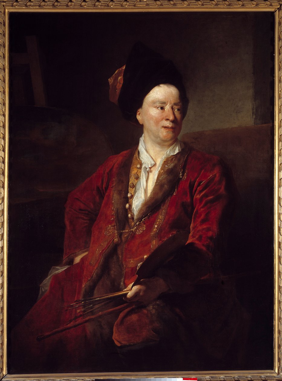 Taidemaalari Jean Baptiste Forestin (1636-1712) muotokuva Nicolas de Largillieren (1656-1746) maalaus 1704 Su. 1,29x0,96 m Lille, musee des Beaux Arts - Taidemaalari Jean Baptiste Forestin (1636-1712) muotokuva. Nicolas de Largillieren maalaus (1656-1 tekijältä Nicolas de Largillière