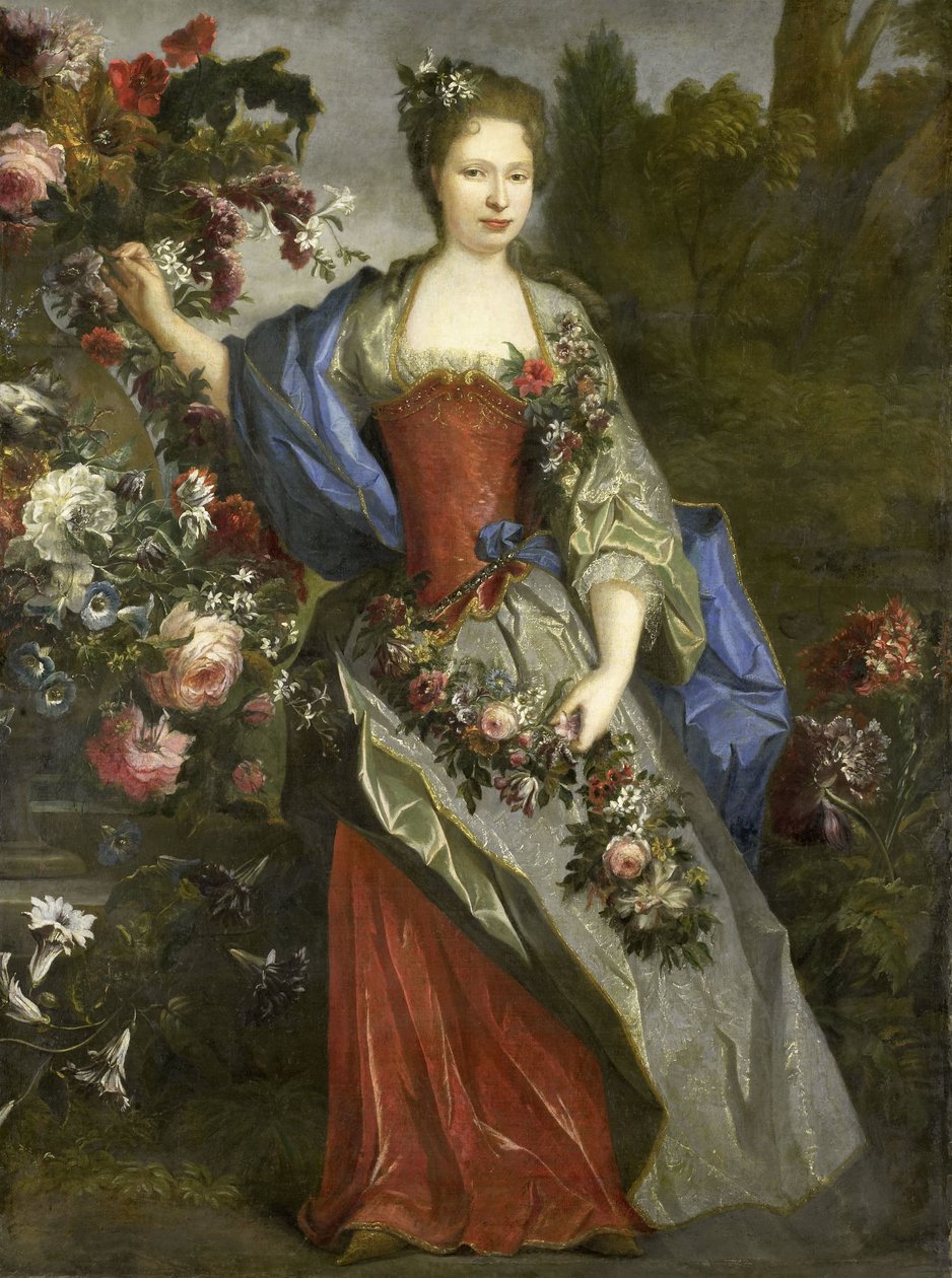 Naisen muotokuva perinteen mukaan Marie Louise Elisabeth d