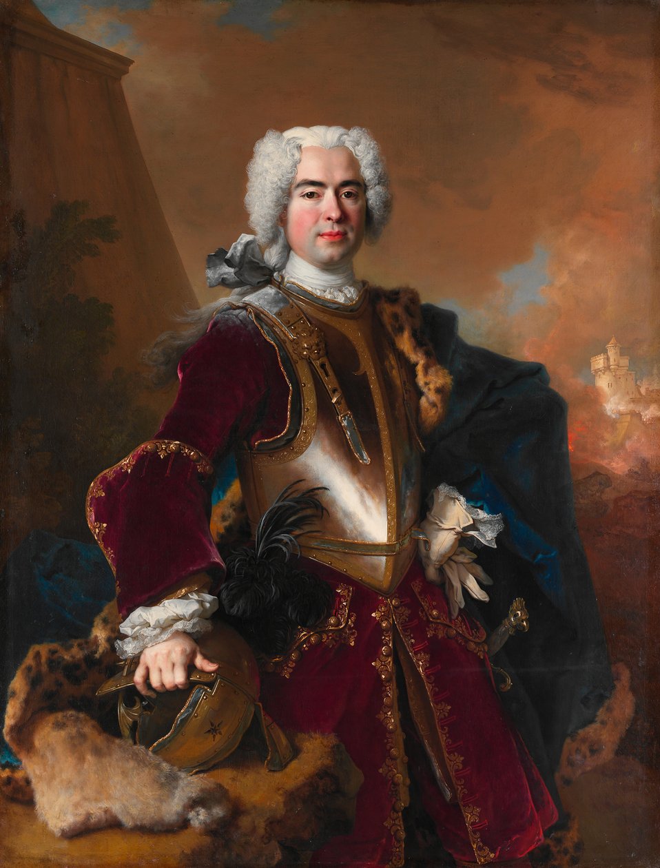 André François Alloys de Theys dHerculais 1692-1779, 1727. tekijältä Nicolas de Largillière