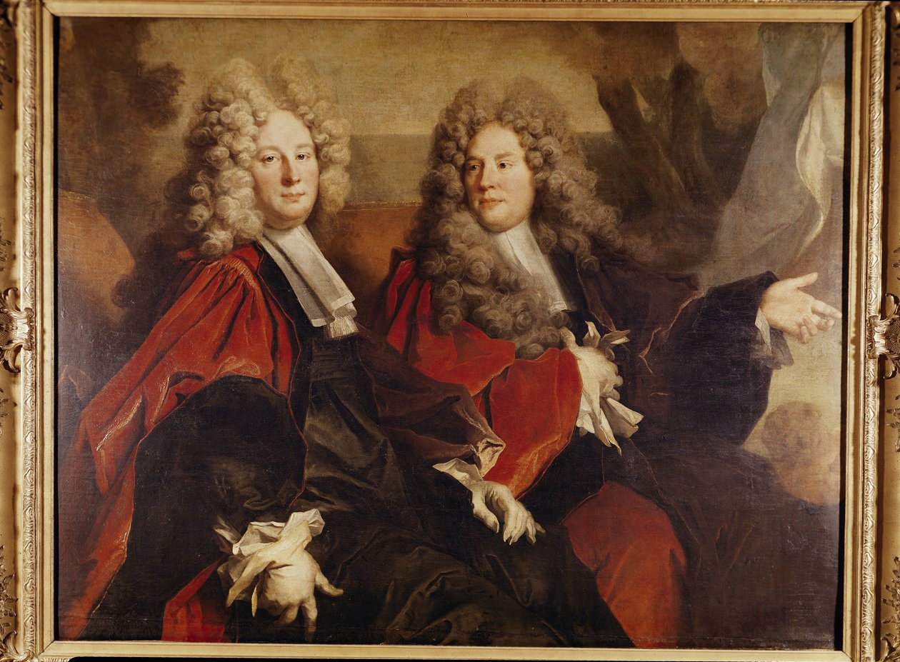 Vuonna 1702 valitun alderman Hugues Desnotsin ja alderman Bouhetin muotokuva tekijältä Nicolas de Largillière