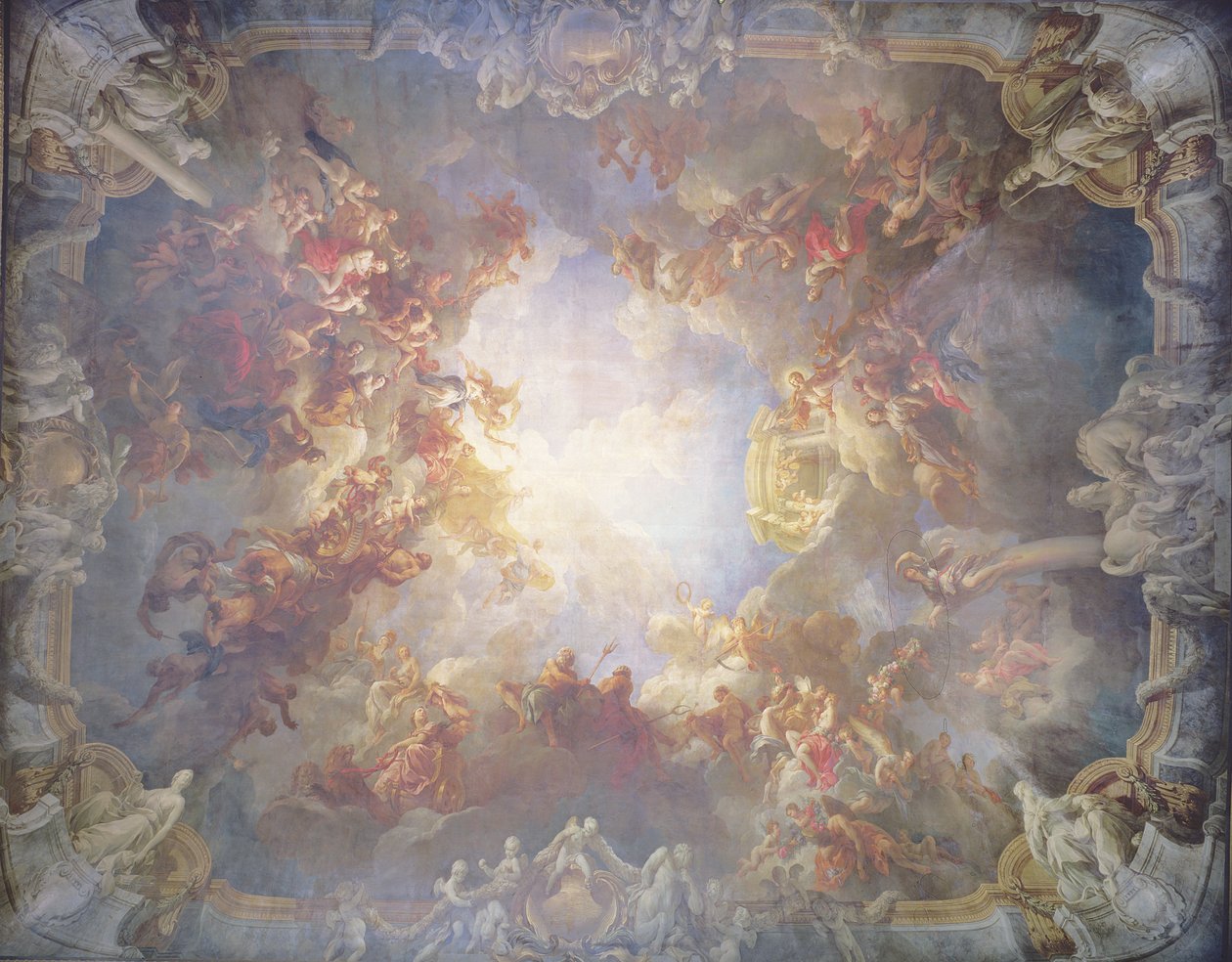 Muotokuva Charles Le Brunista (1619-90) 1686 tekijältä Nicolas de Largillière