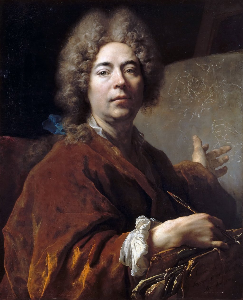 Omakuva tekijältä Nicolas de Largillière