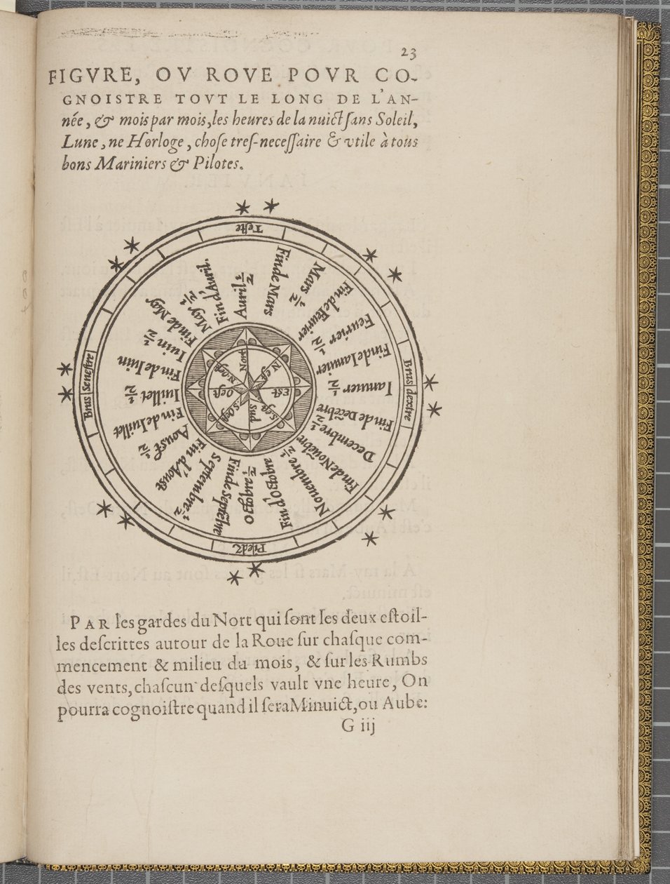 Fol 23 recto, Kuningas James V:n navigointi, Skotlanti, Orkneysaaret ja Hebridit tai Länsisaaret: Tuon erinomaisen lentäjän Alexander Lindsayn johdolla tekijältä Nicolas de Nicolay