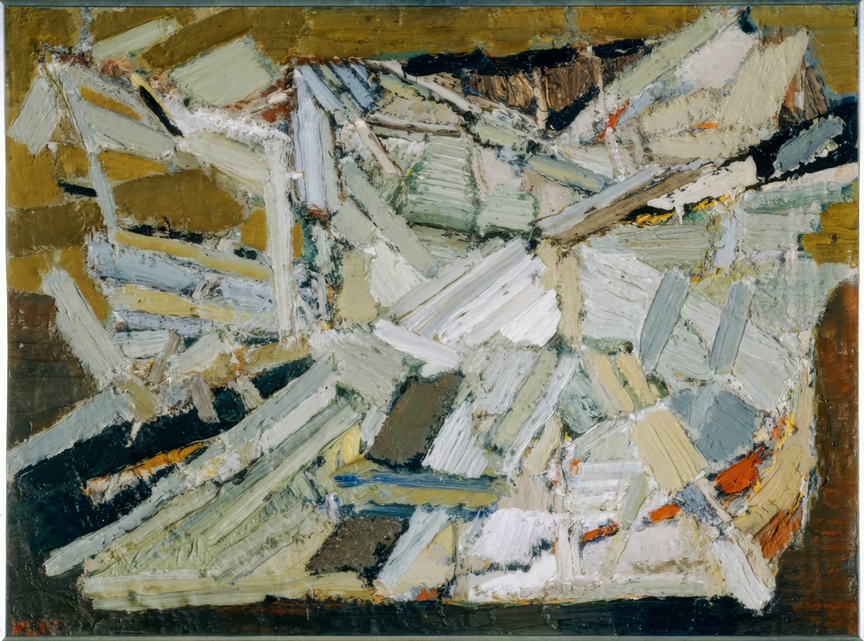 Abstrakte Komposition von Nicolas de Staël