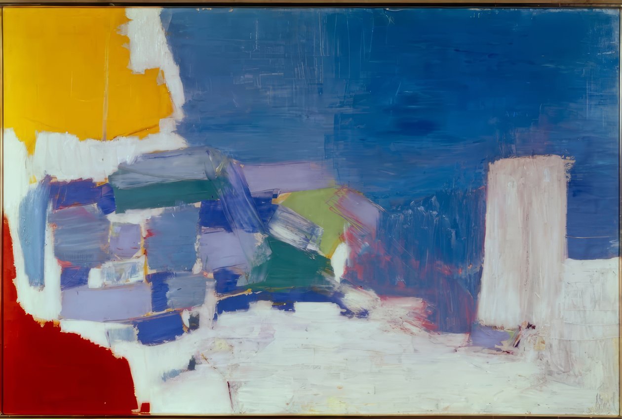 Välimeri tekijältä Nicolas de Staël