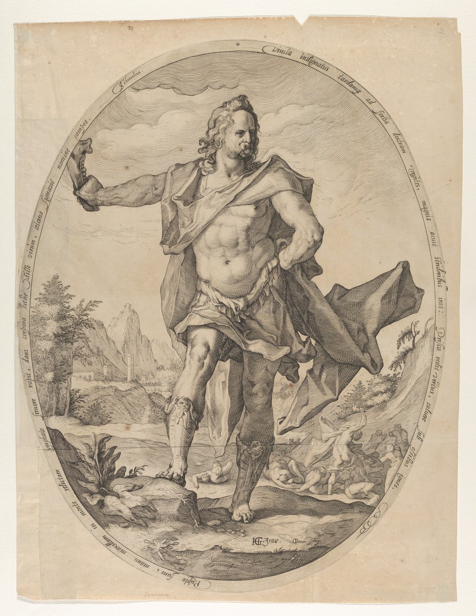 Simson Vanhan testamentin sankareista ja sankaritarista, n. 1597, n. 1597. tekijältä Nicolaus Braeu
