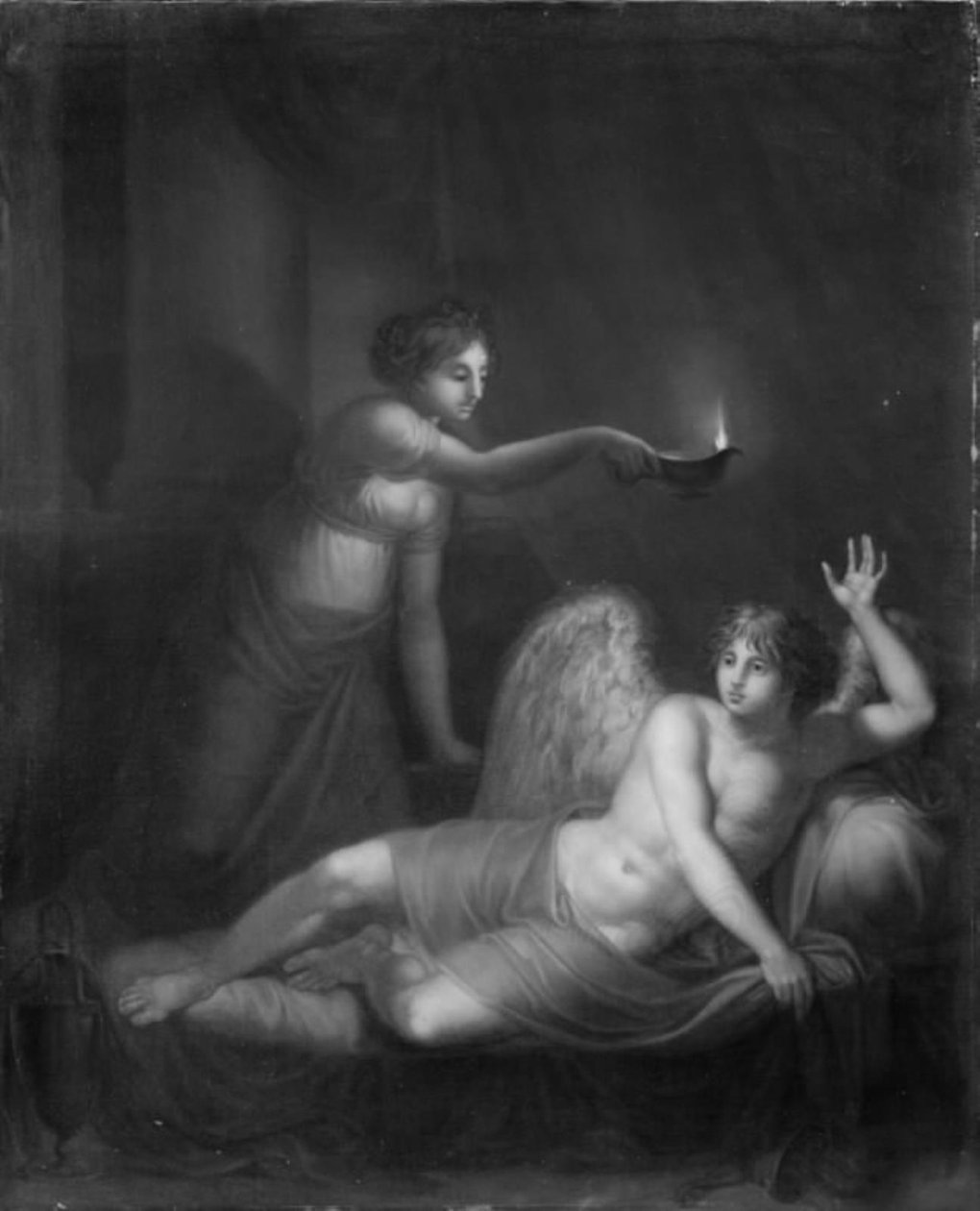 Psychen herättämä Cupid tekijältä Nicolaus Wolff