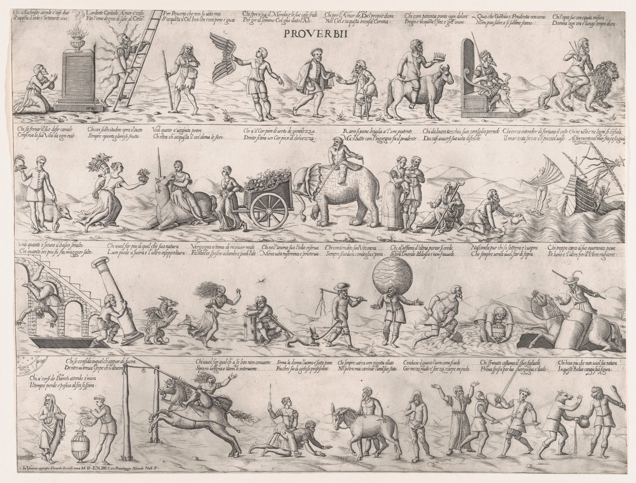 Sananlaskut, 1564, 1564. tekijältä Nicolo Nelli