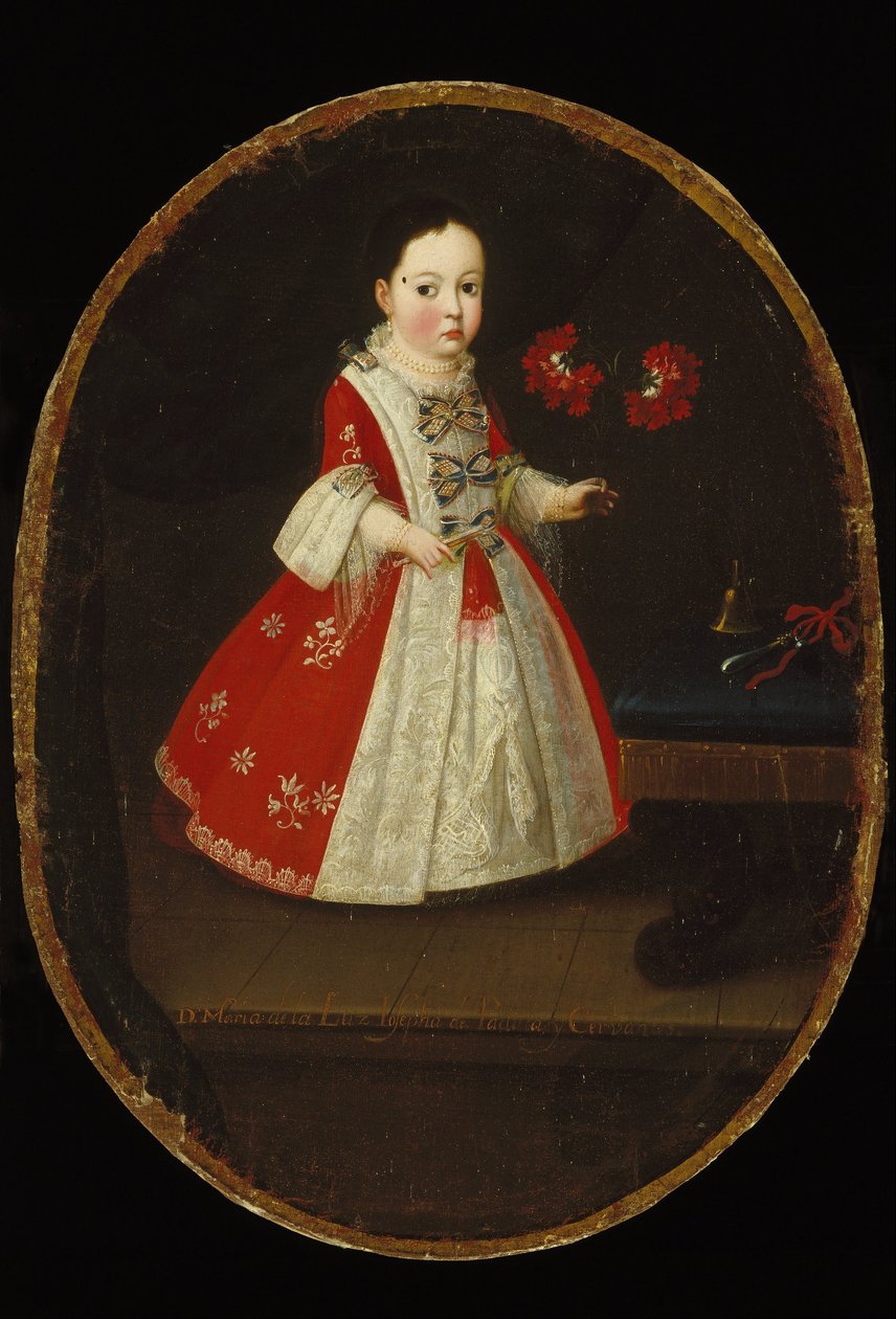 Doña María de la Luz Padilla y (Gómez de) Cervantes tekijältä Nicolás Enríquez