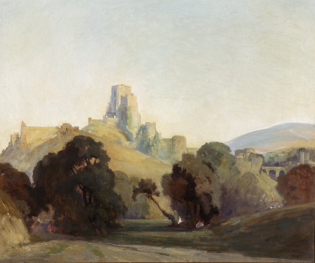 Corfen linna, 1909 tekijältä Niels Moller Lund