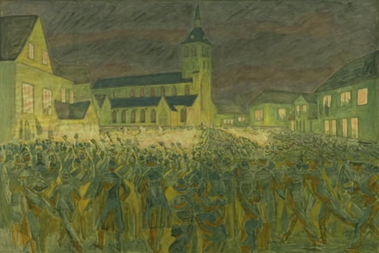 Soihtujuna 1867 H.C. Andersen Odensessa tekijältä Niels Larsen Stevns